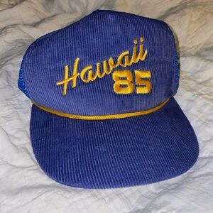vintage Blue Hawaii 85 Trucker Hat